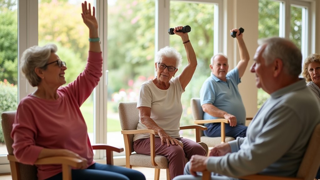 chair exercises for seniors