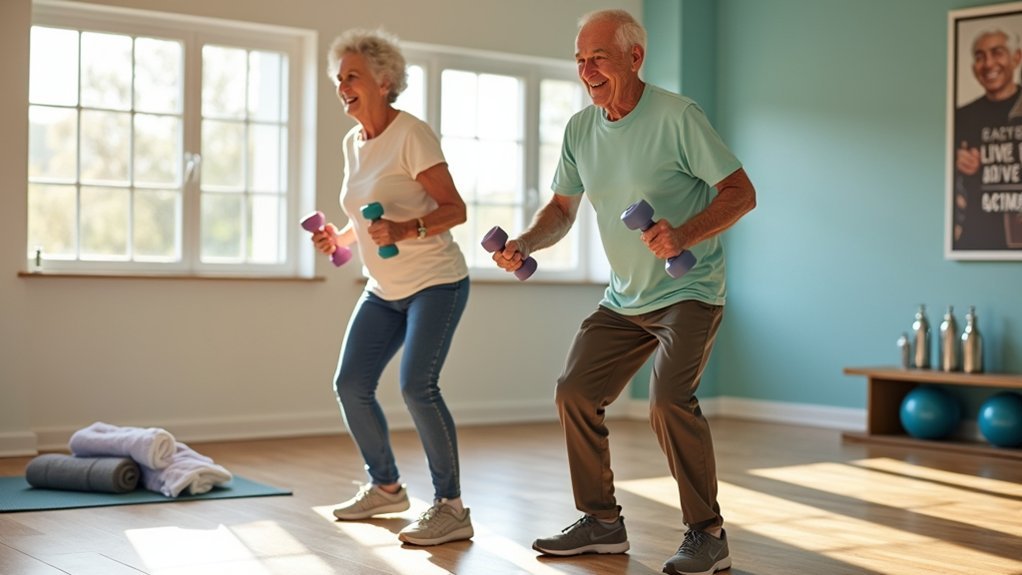 dumbbell training benefits seniors