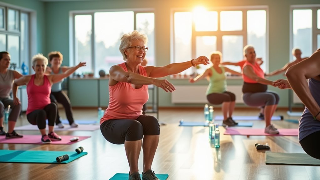 inclusive exercise modifications available