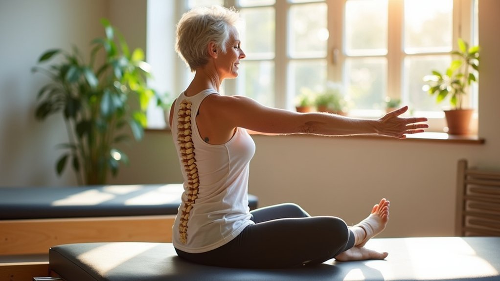 pilates promotes spinal health