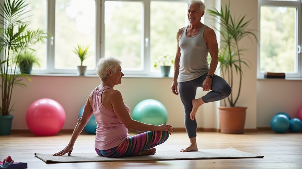 preventing falls through training