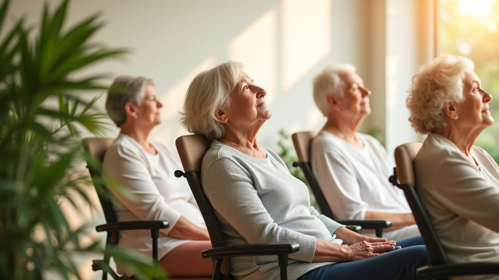 relaxing neck and shoulder stretches