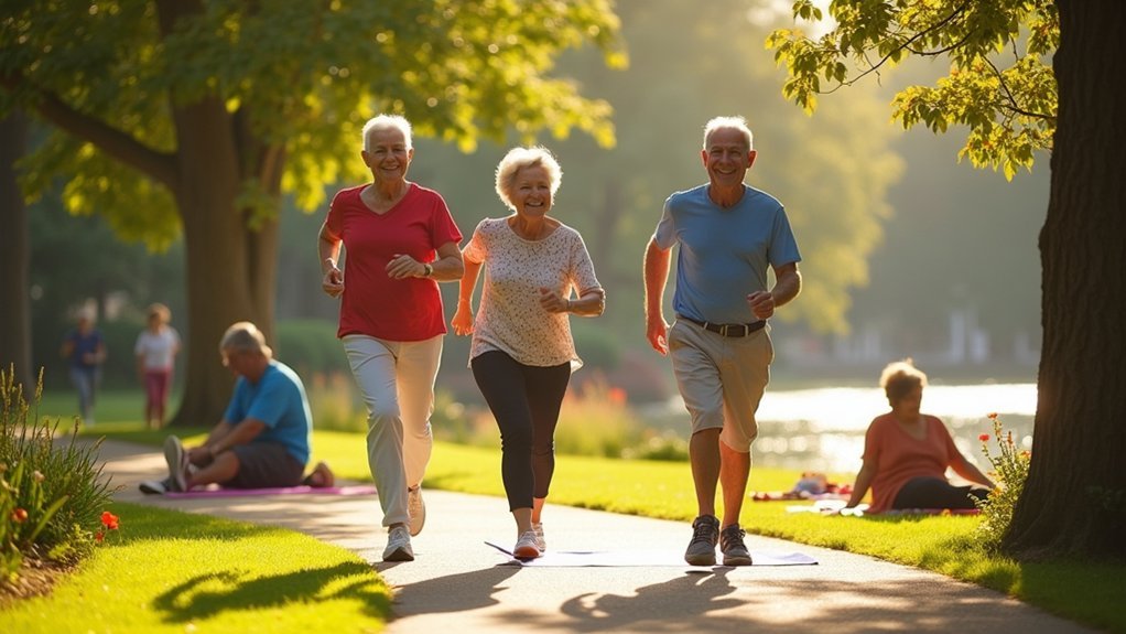 safe aerobic exercise for seniors