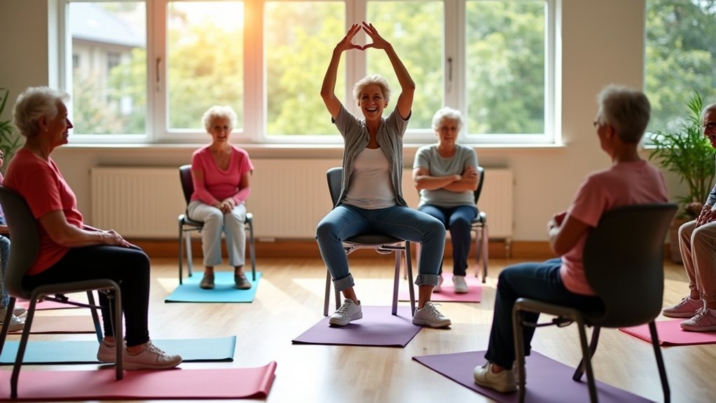 seated twists for core
