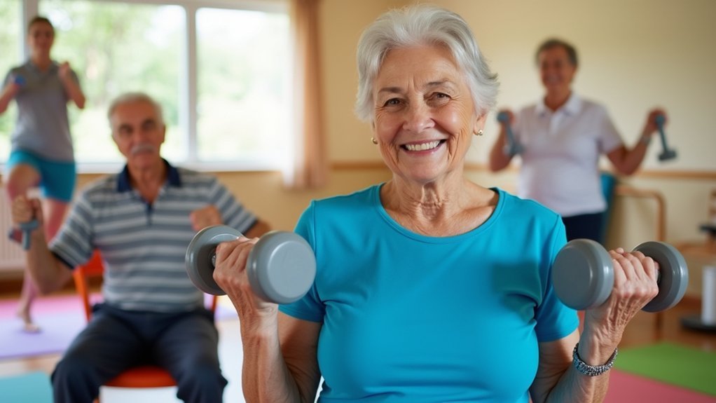 senior beginner strength exercises
