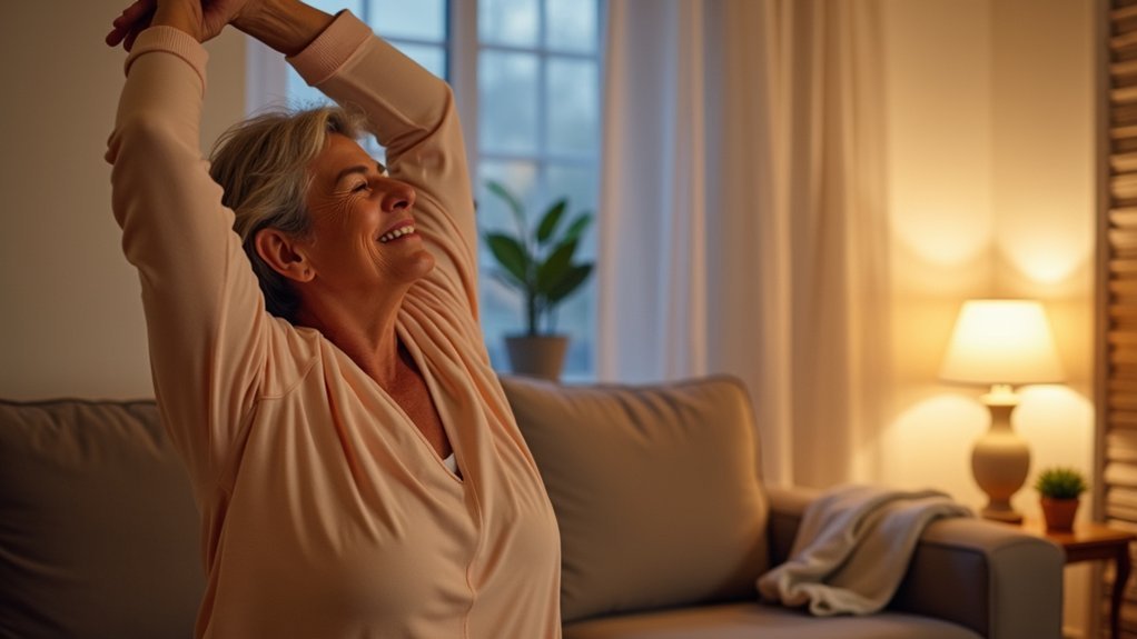 bedtime stretching warm up techniques