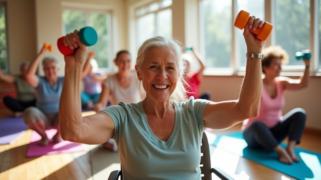 chair exercises enhance strength
