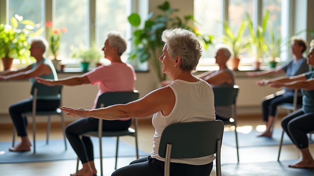 chair exercises for balance