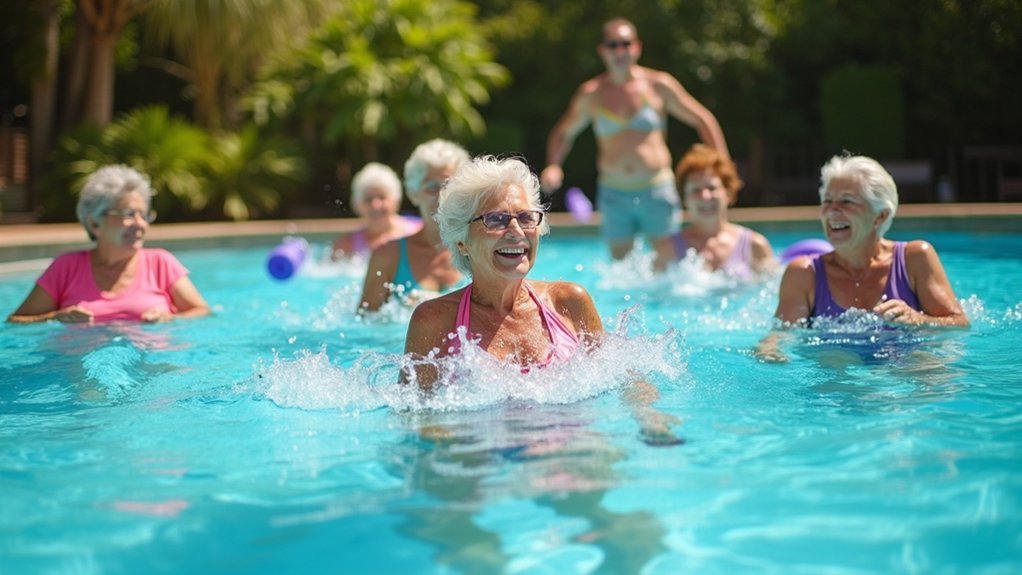 effective water exercises for seniors
