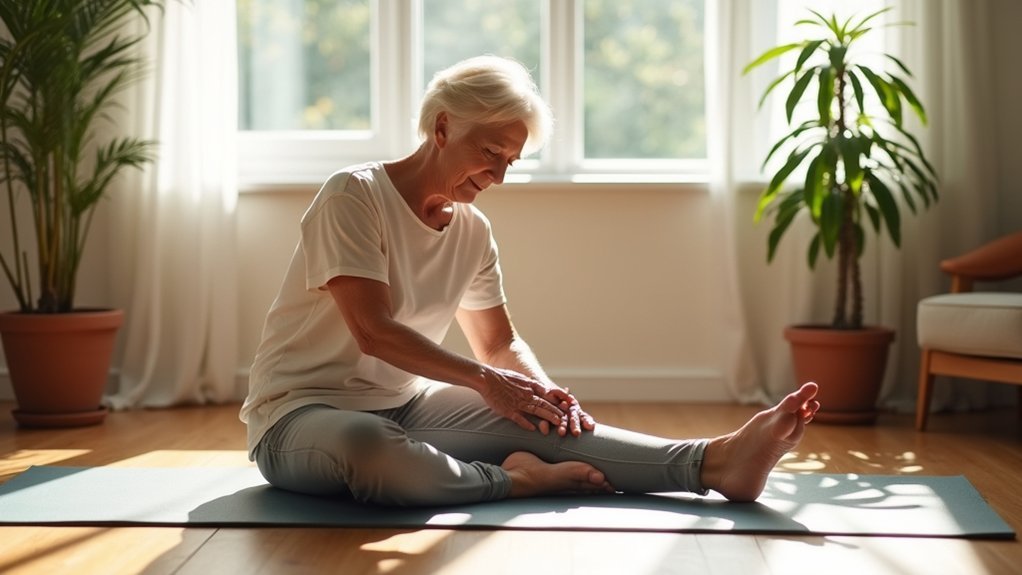 gentle stretches alleviate arthritis pain
