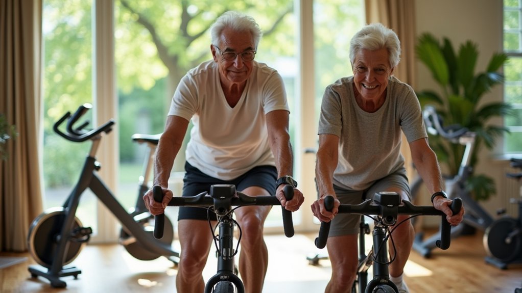 maintain muscle with biking