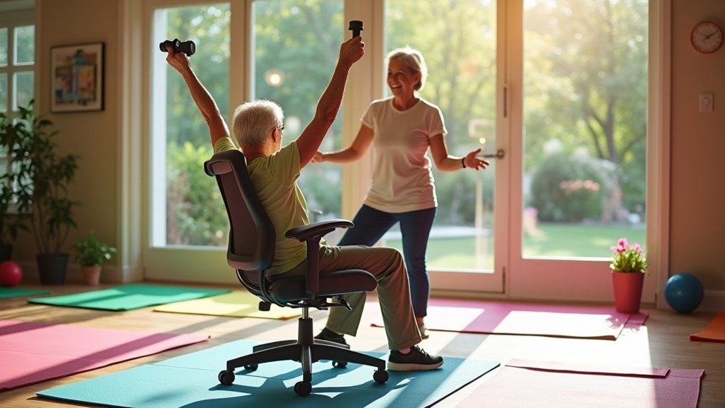 seated workouts improve cardiovascular health