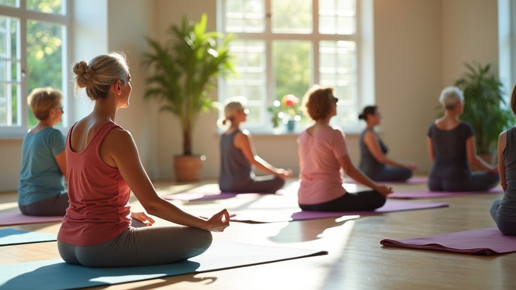 senior friendly yoga adaptations