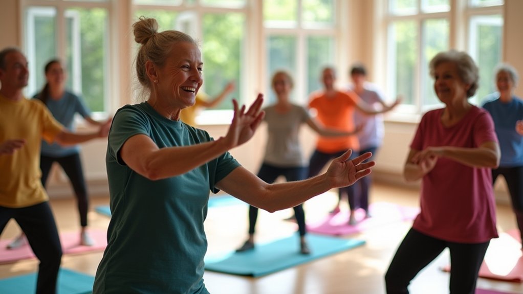 social connections through exercise