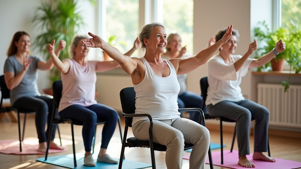 adaptable chair exercise benefits