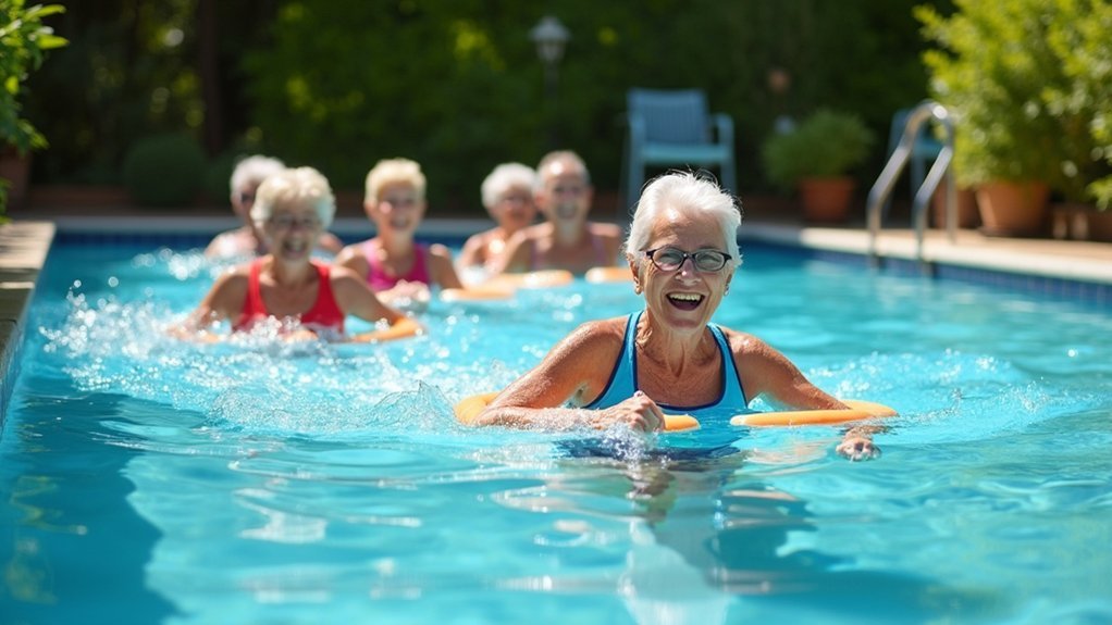 aqua jogging fosters community