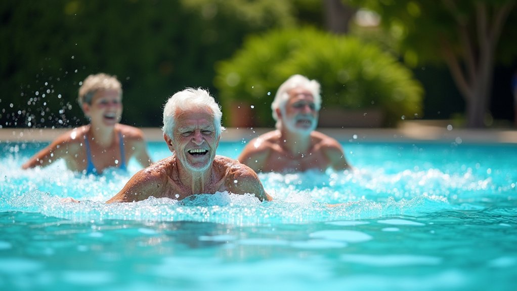 aqua jogging heart health benefits