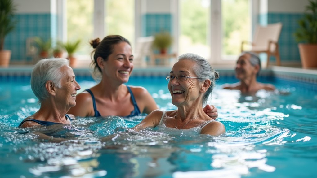 aquatic therapy enhances mental health