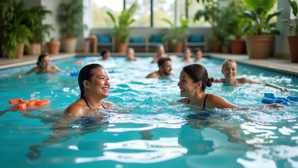 aquatic workouts for ms