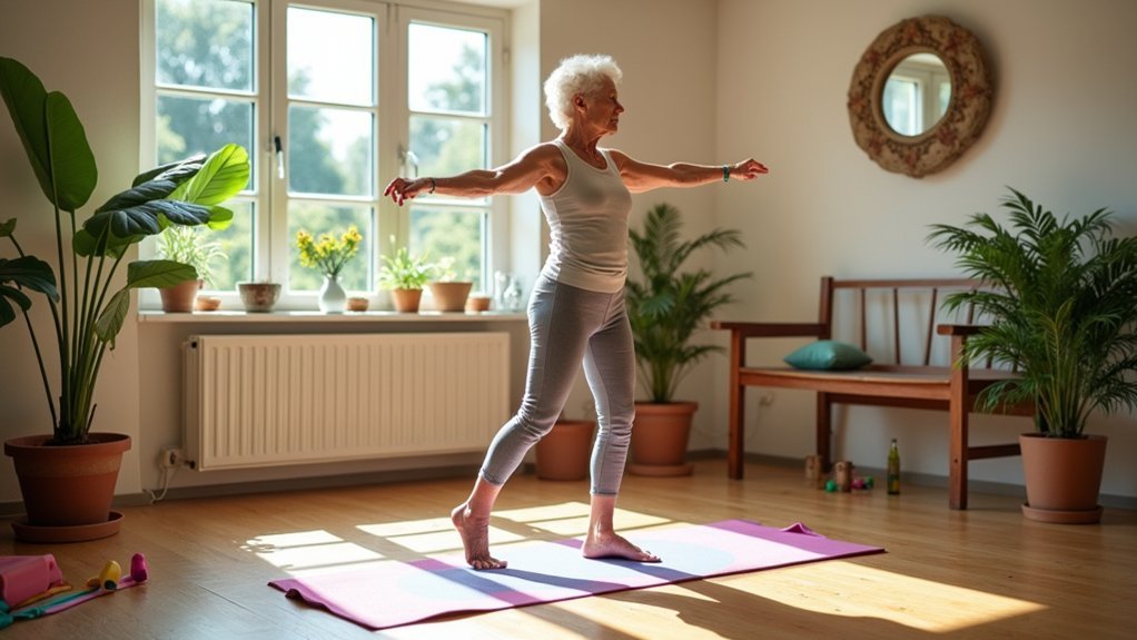 at home balance training benefits