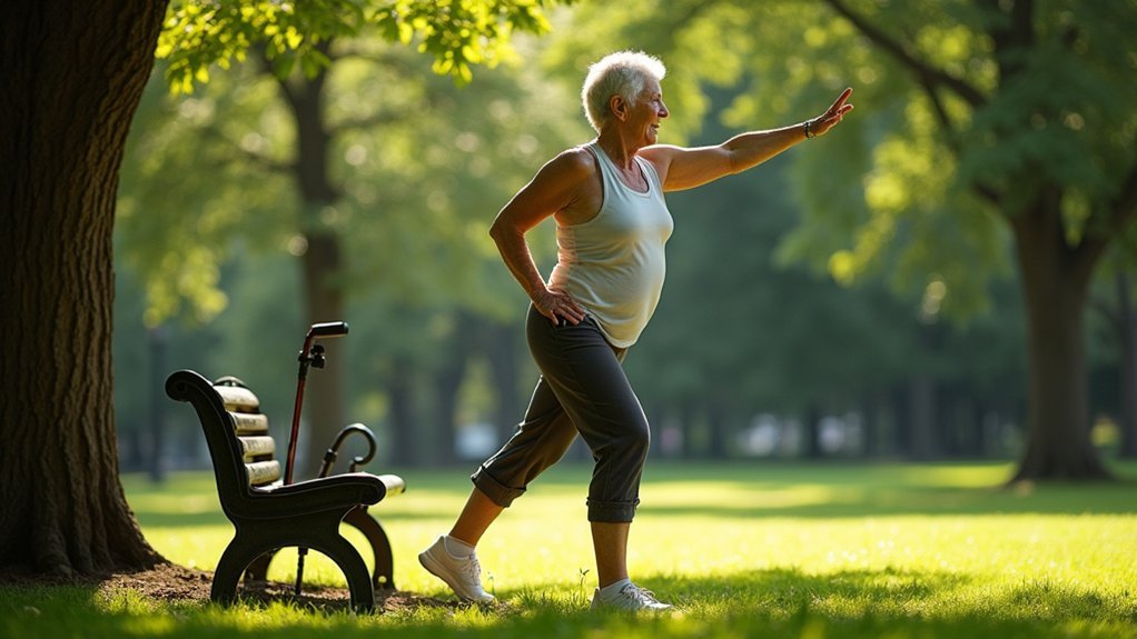 balance and hip mobility