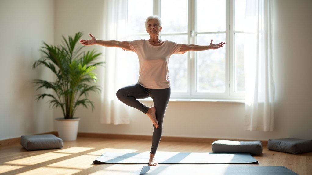 balance on one leg