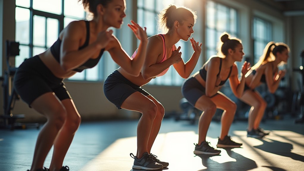 bone strengthening standing squats