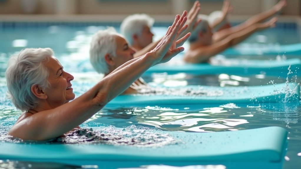 buoyant water stretching benefits