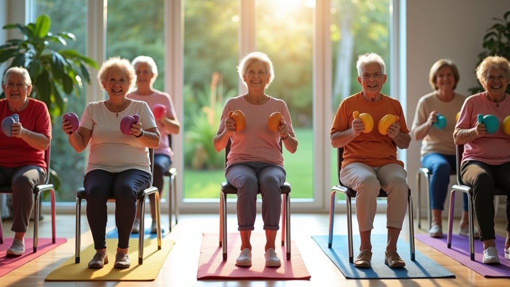 chair exercises enhance strength safely