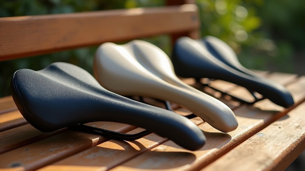 comfortable gel bike seats