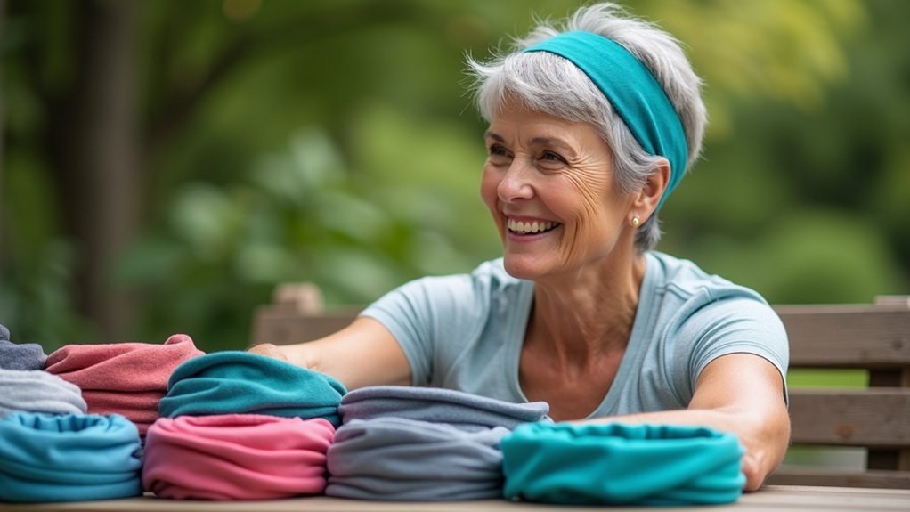 comfortable workout headbands seniors