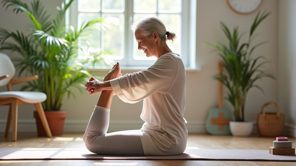 consistent daily stretching routine