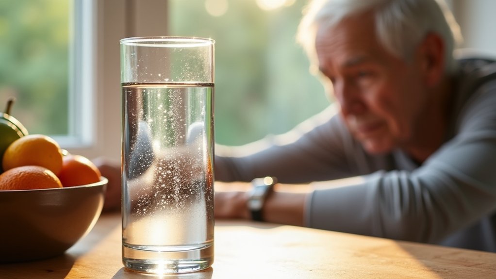 dehydration hinders recovery progress