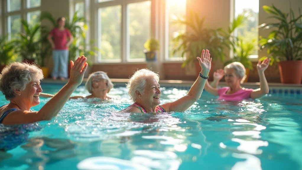 endorphins boost through water