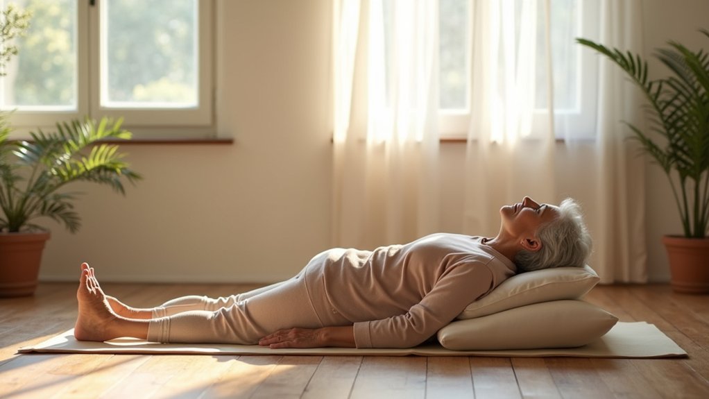 gentle spinal relief pose
