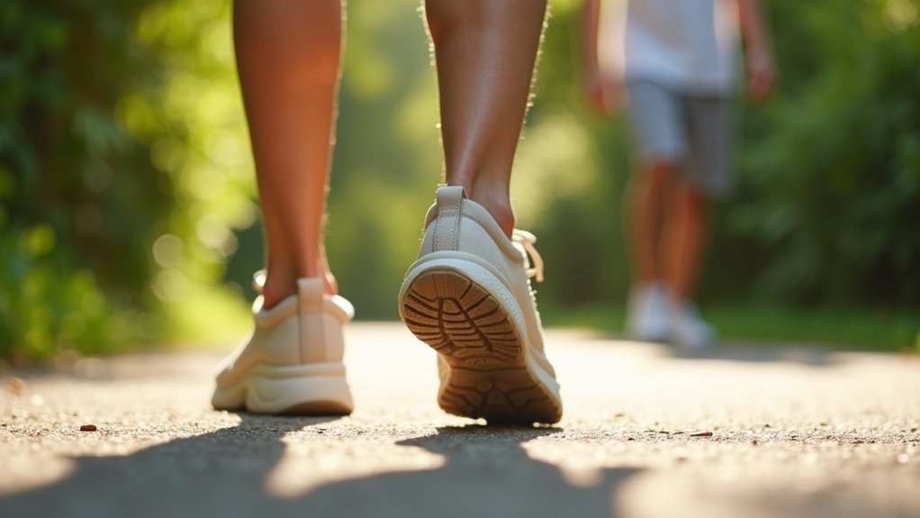 heel to toe balance exercise