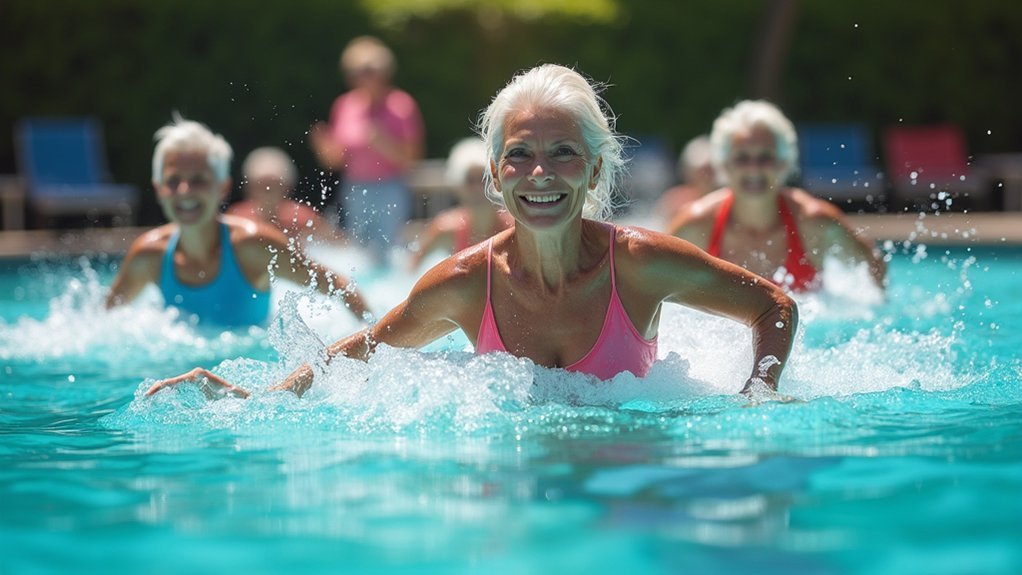 high energy water walking workouts