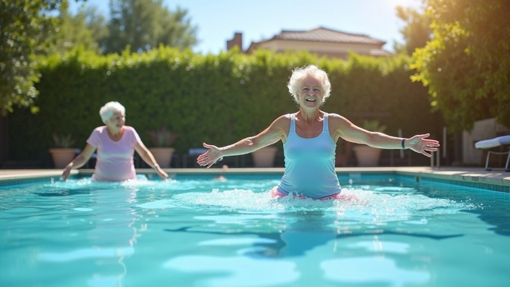 improved stability through water walking