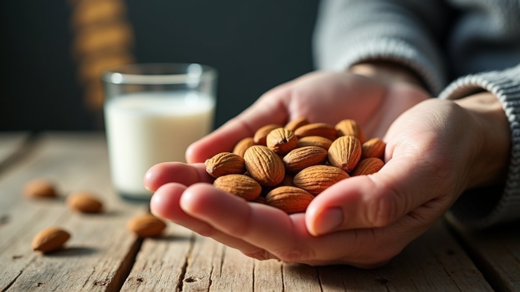 increased calcium and protein