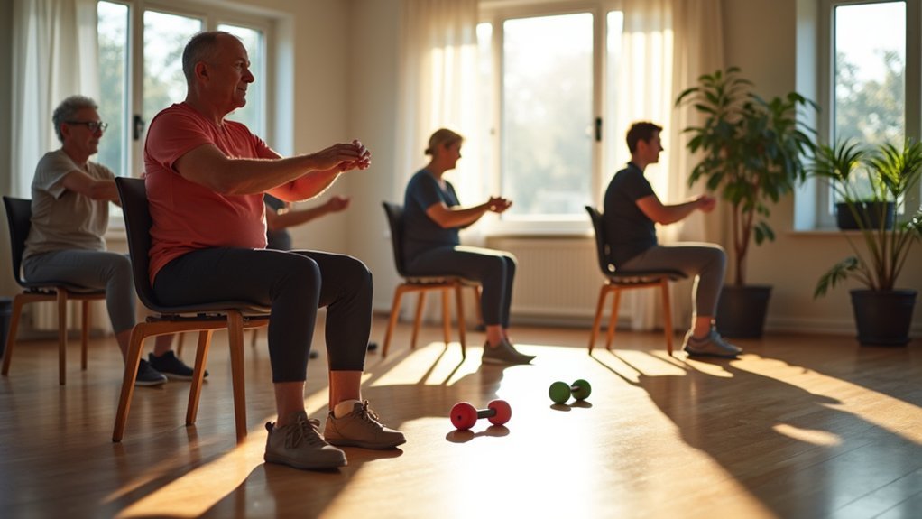 joint friendly seated exercises