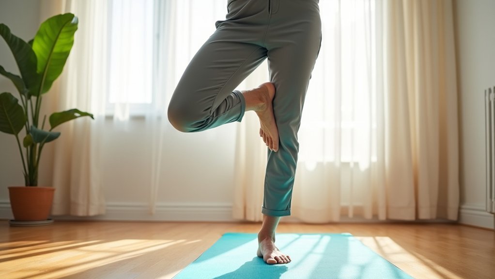 knee lifts for balance