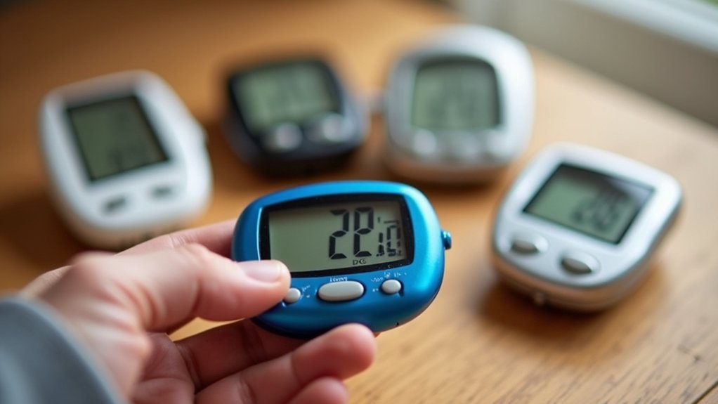 large display step counters