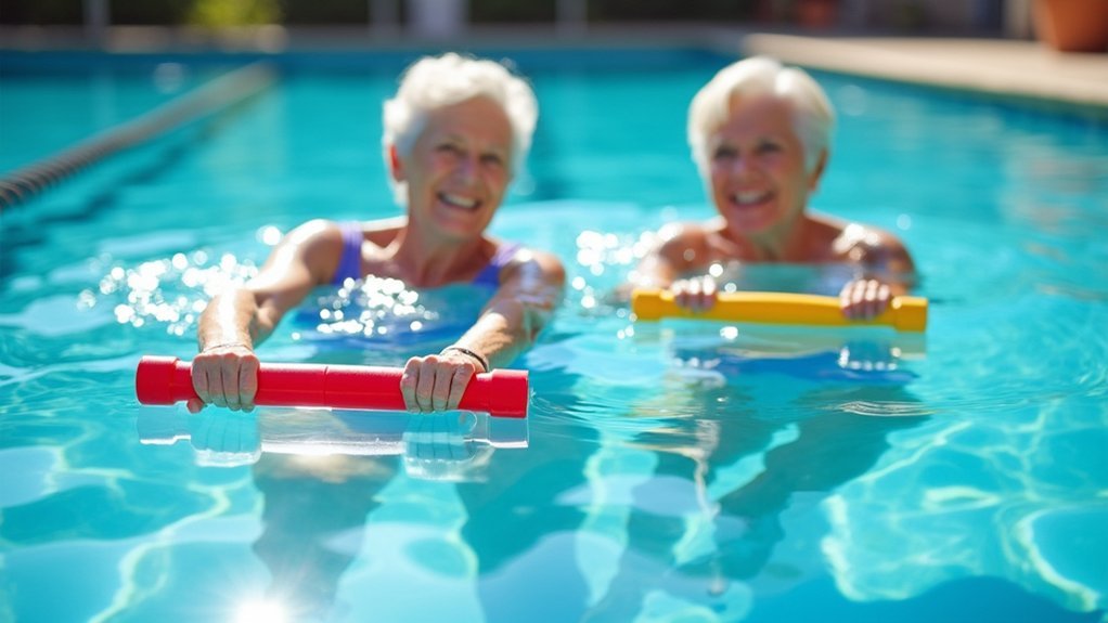 lightweight aquatic hand bars