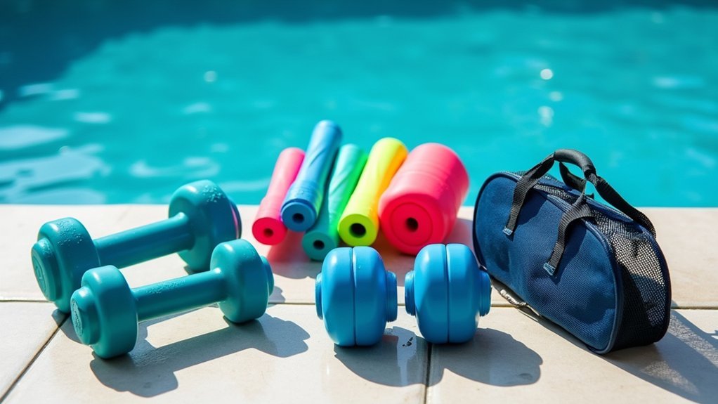 low impact water workout equipment