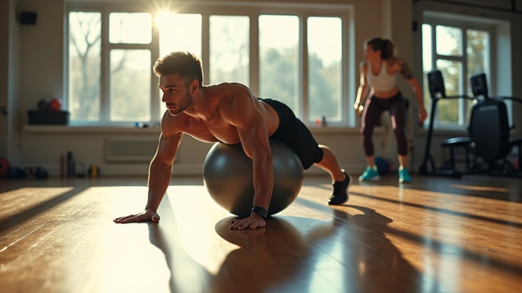 master stability ball planks