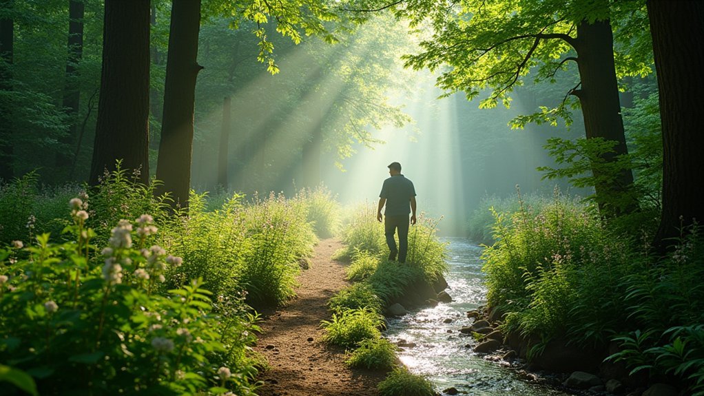 nature walks enhance mental clarity