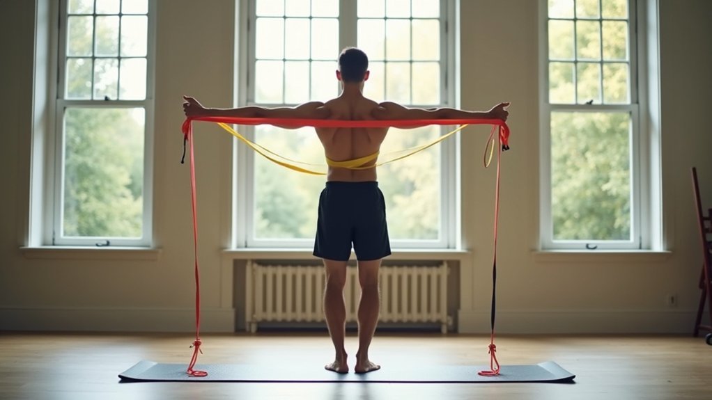 pallof press for core stability