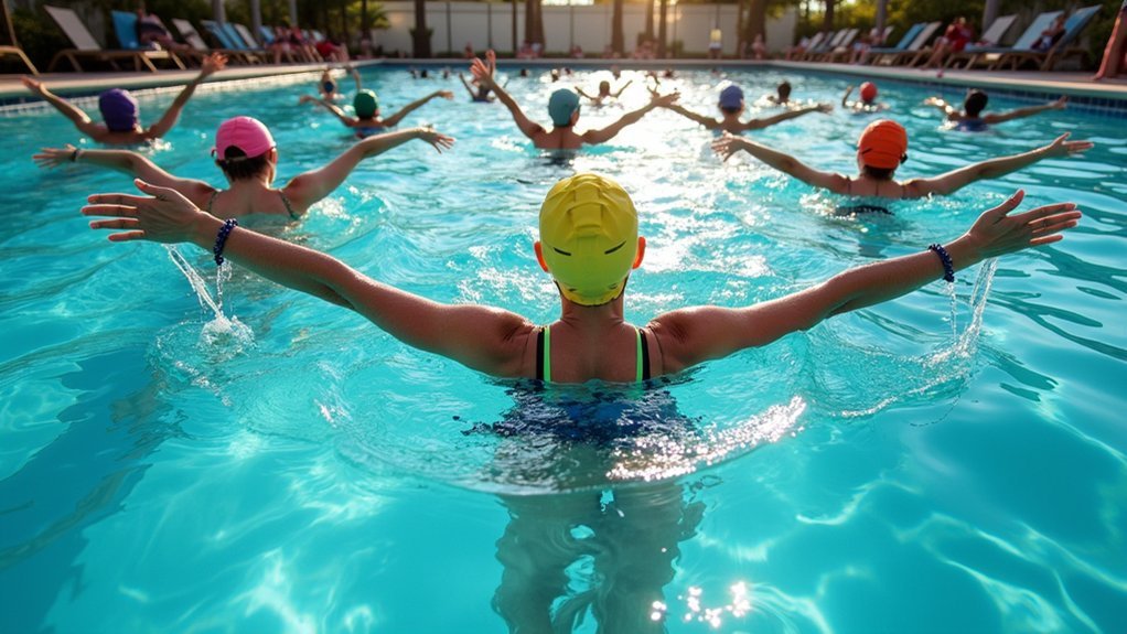 pool exercises for fall prevention