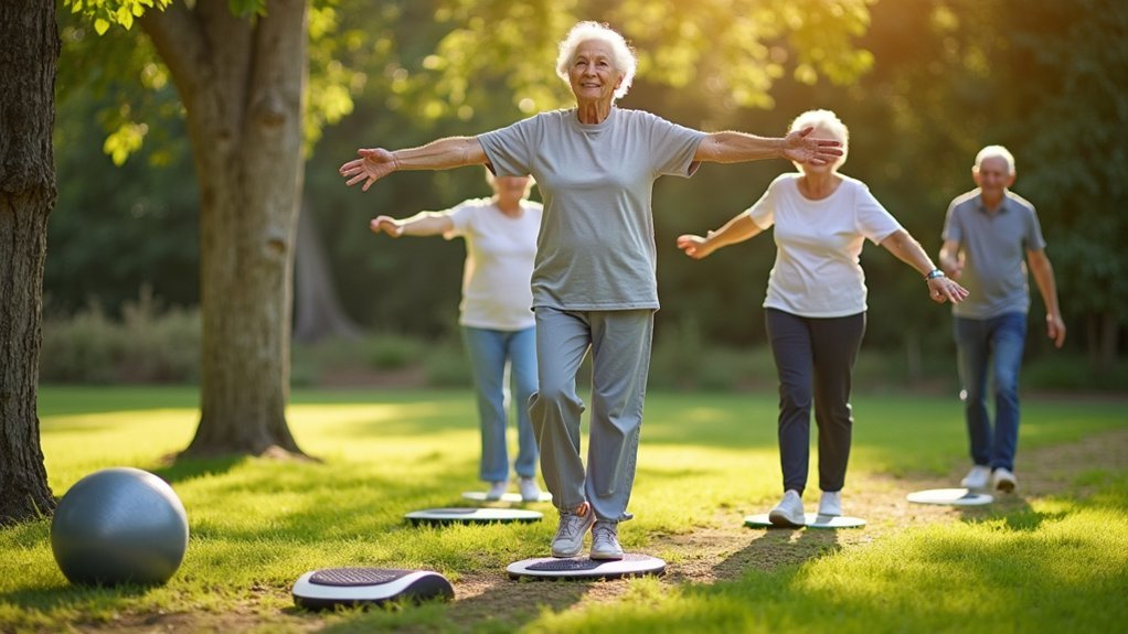 proprioception training reduces falls