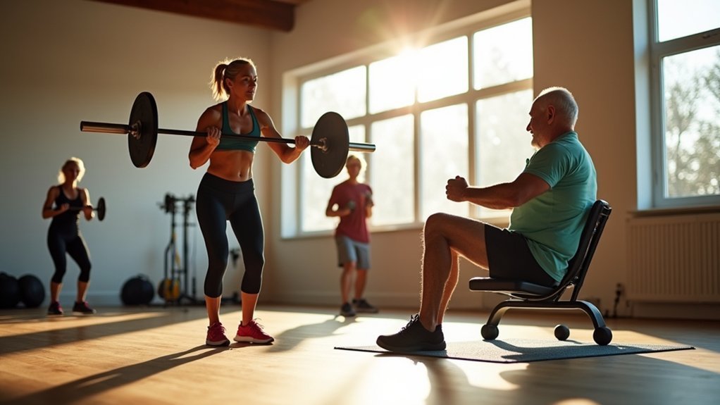 resistance training enhances bone density